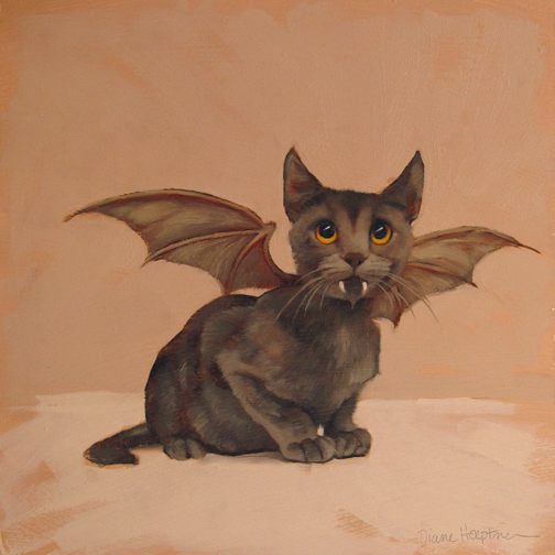 Diane Hoeptner: Holiday Cats! Halloween Bat Cat Diane Hoeptner: Holiday Cats! Halloween Bat Cat
