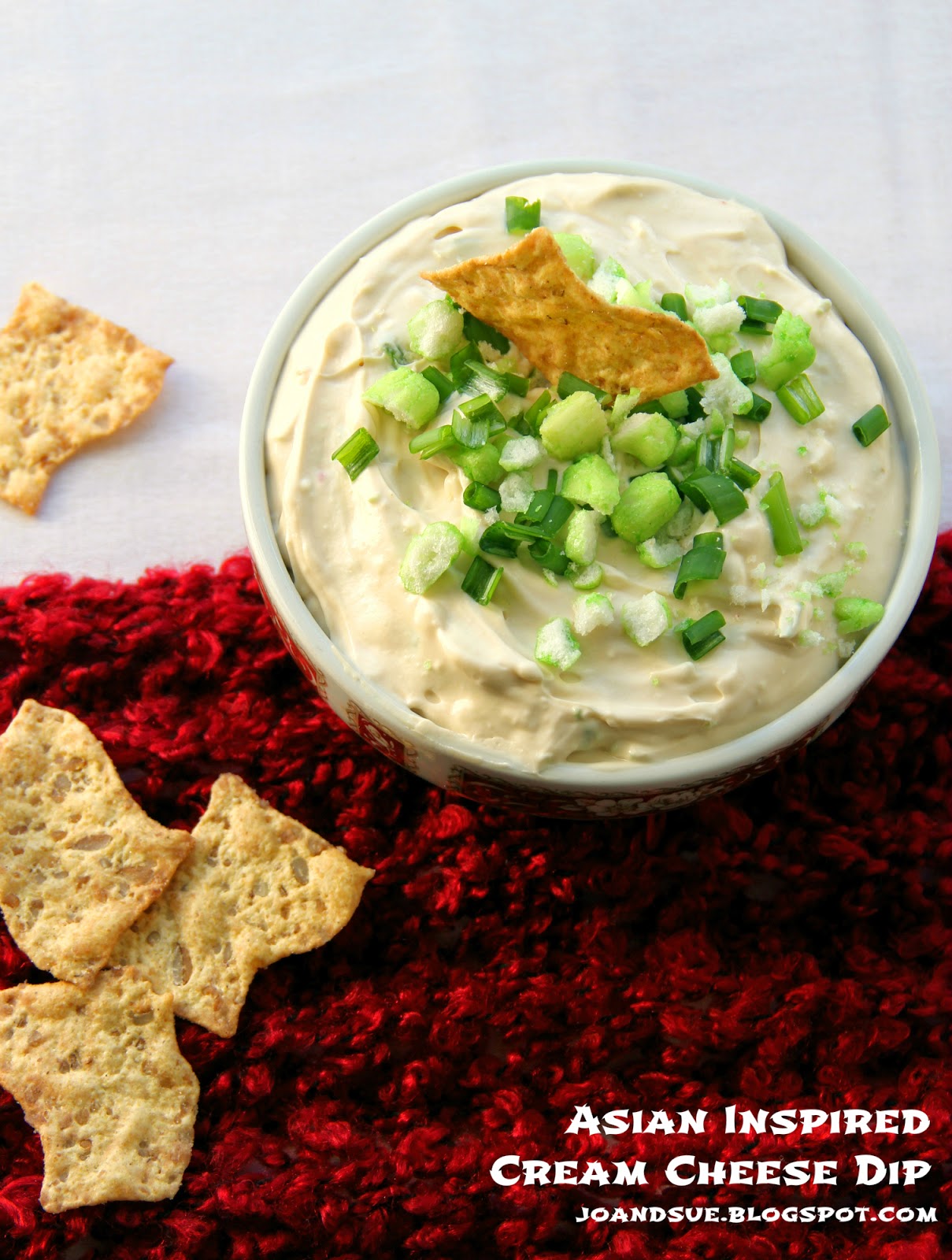 Jo and Sue Asian Inspired Cream Cheese Dip