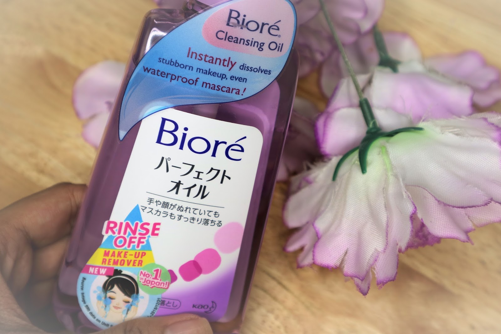 Biore Makeup Remover Perfect Cleansing Oil Review IzzaGlinoFull