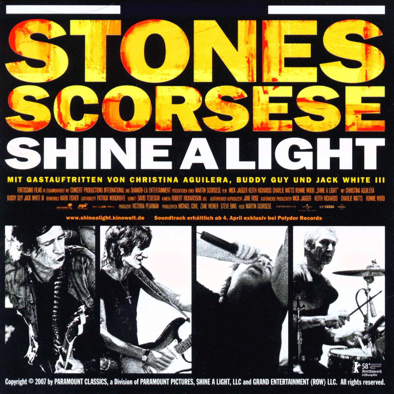CALLE NOSTALGIA: Stones - Shine a Light (film) 2008