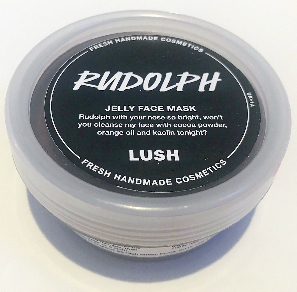 All Things Lush UK Rudolph Jelly Face Mask