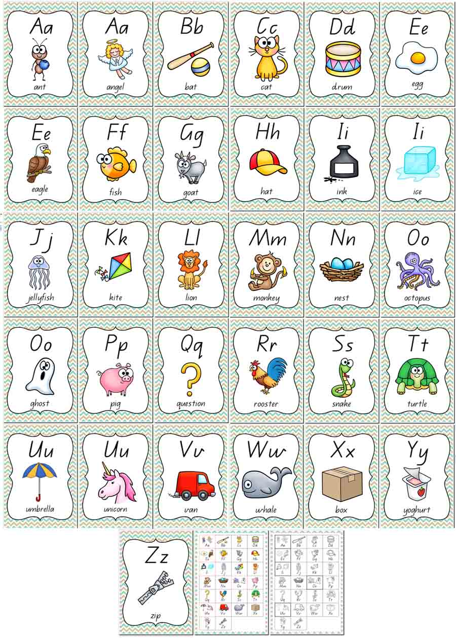 Alphabet Posters | Little Lifelong Learners