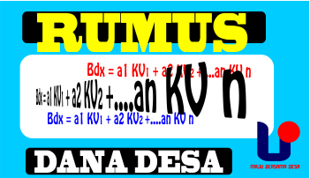 Rumus Menghitung Alokasi Dana Desa http://updesa.blogspot.co.id