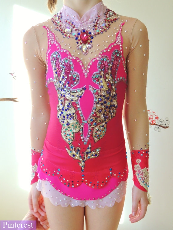 Inspiração: Looks de ginástica rítmica em cor rosa | Roupas de