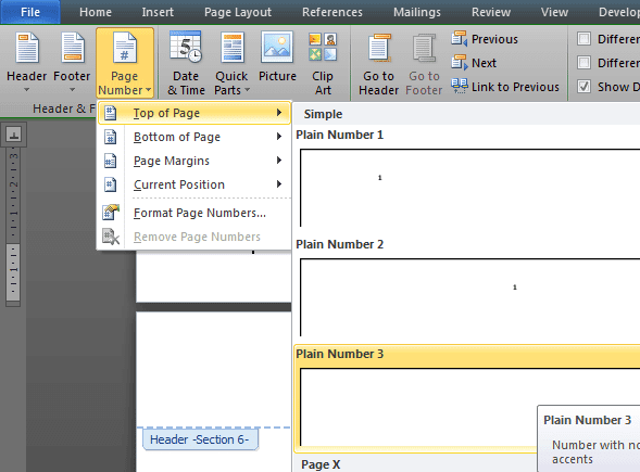 Cara Membuat Nomor Halaman Berbeda Posisi Pada Microsoft Word Cara Membuat Nomor Halaman Berbeda Posisi Pada Microsoft Word