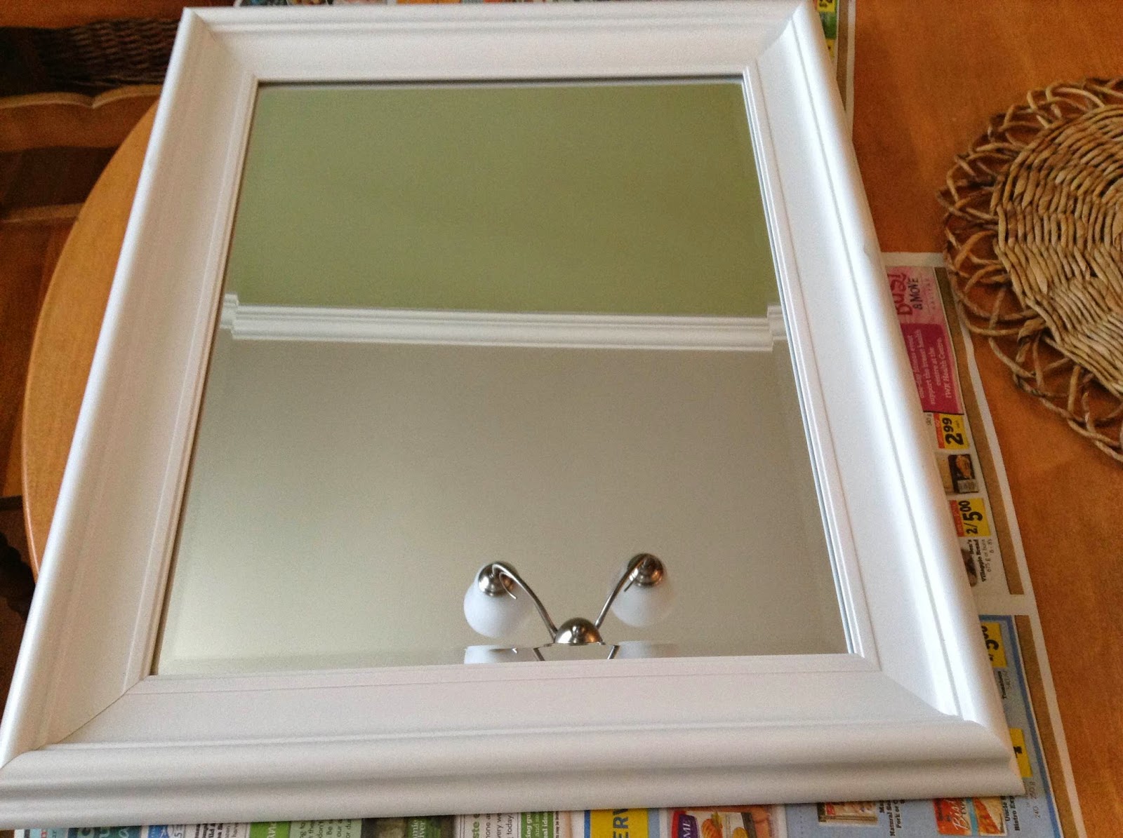 Mirror Into a Chalkboard