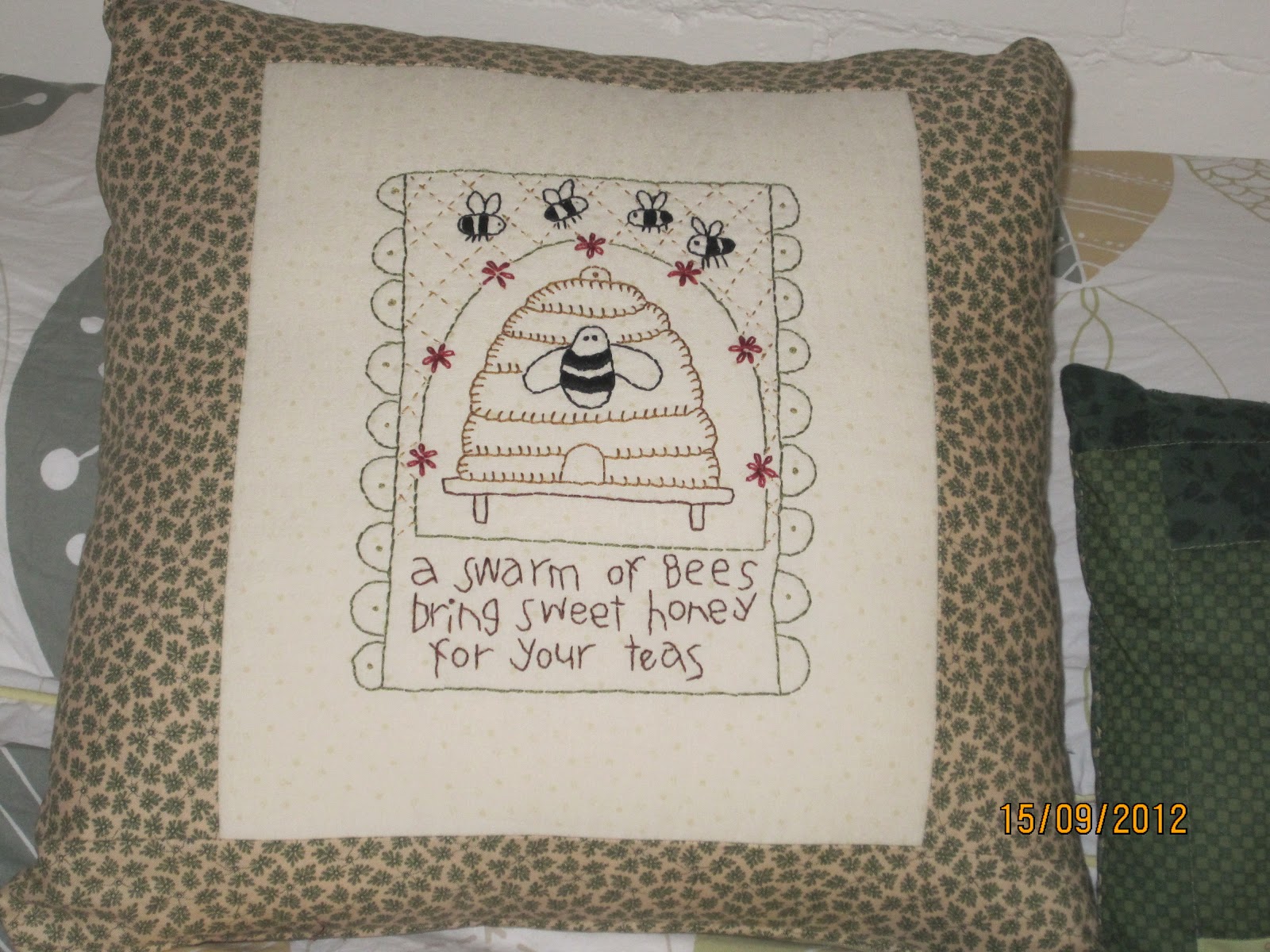 Mother Patchwork Keep calm and carry on quilting!