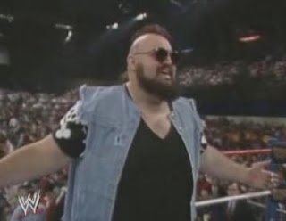 WWF / WWE WRESTLEMANIA 4: One Man Gang is happy with getting a bye to the semi-final