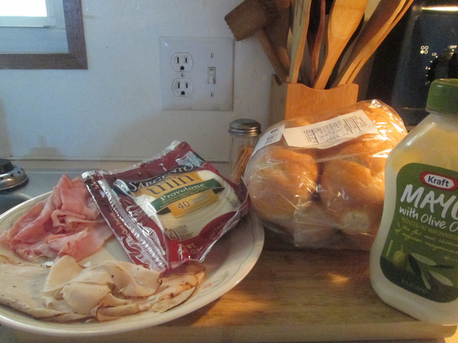 Diab2Cook Smoked Black Forest Ham, Blackened Oven Roasted Turkey