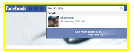 Find Facebook Friends by Phone Number