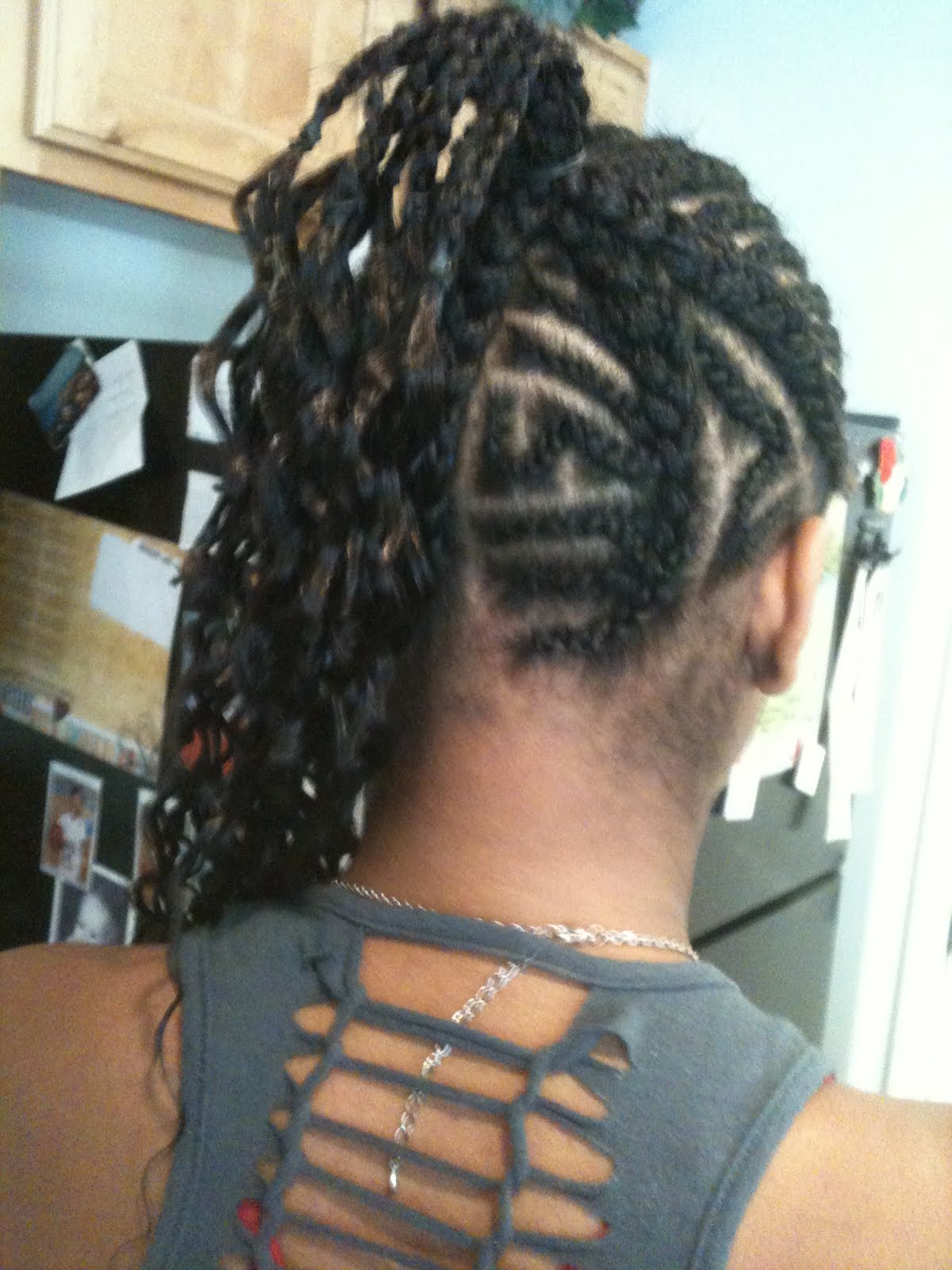Cornrow Ponytail Braids - 09ozqsv