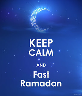 Keep Calm and fast ramadan