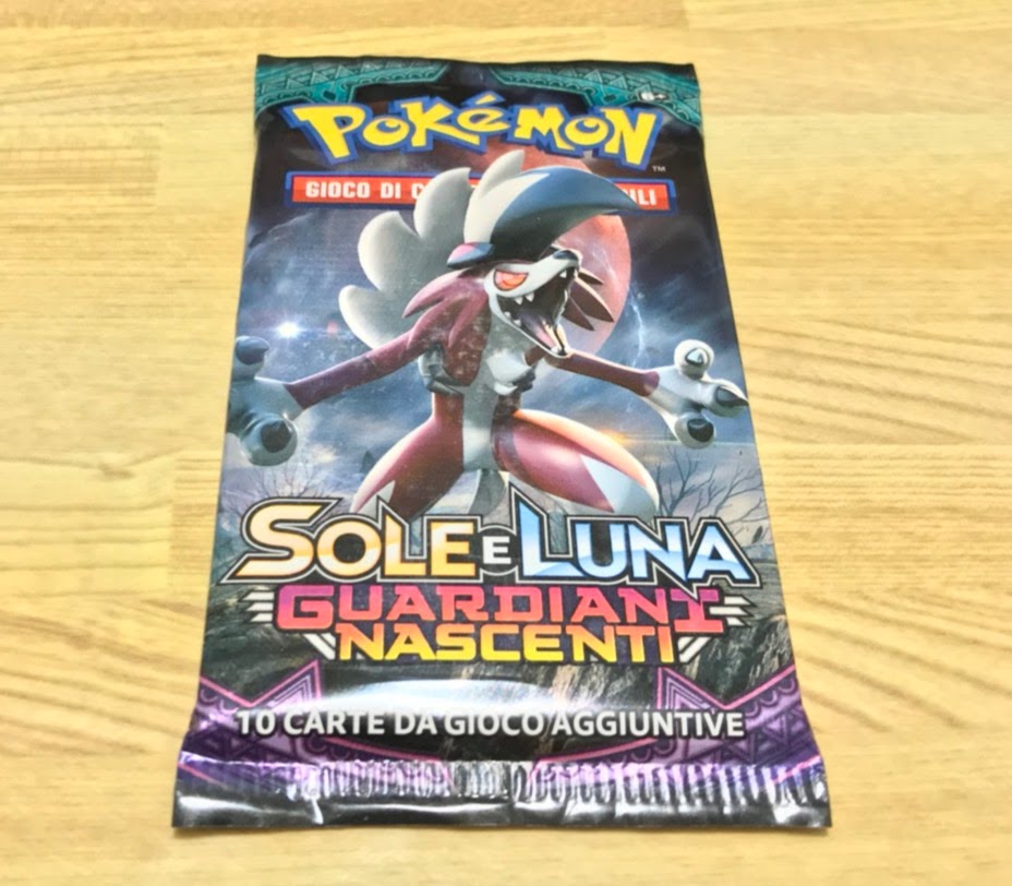 イタリア版ポケモンカードゲームのパックとスターターデッキを開封 ずどーんどこ