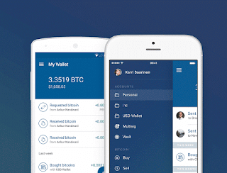 Coinbase mobile app for Android and iPhone users