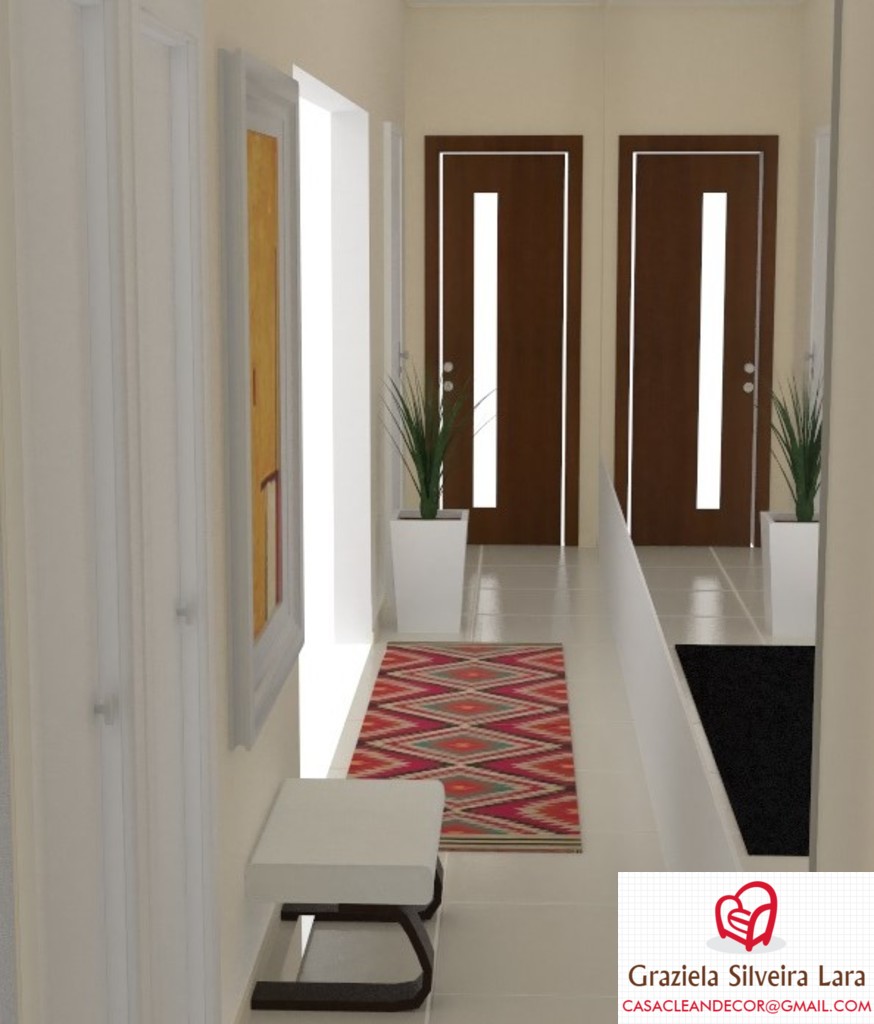 Construindo Minha Casa Clean Decora O De Corredor Estreito De -> Decoracao De Sala De Apartamento Com Espelho Construindo Minha Casa Clean Decora O De Corredor Estreito De -> Decoracao De Sala De Apartamento Com Espelho