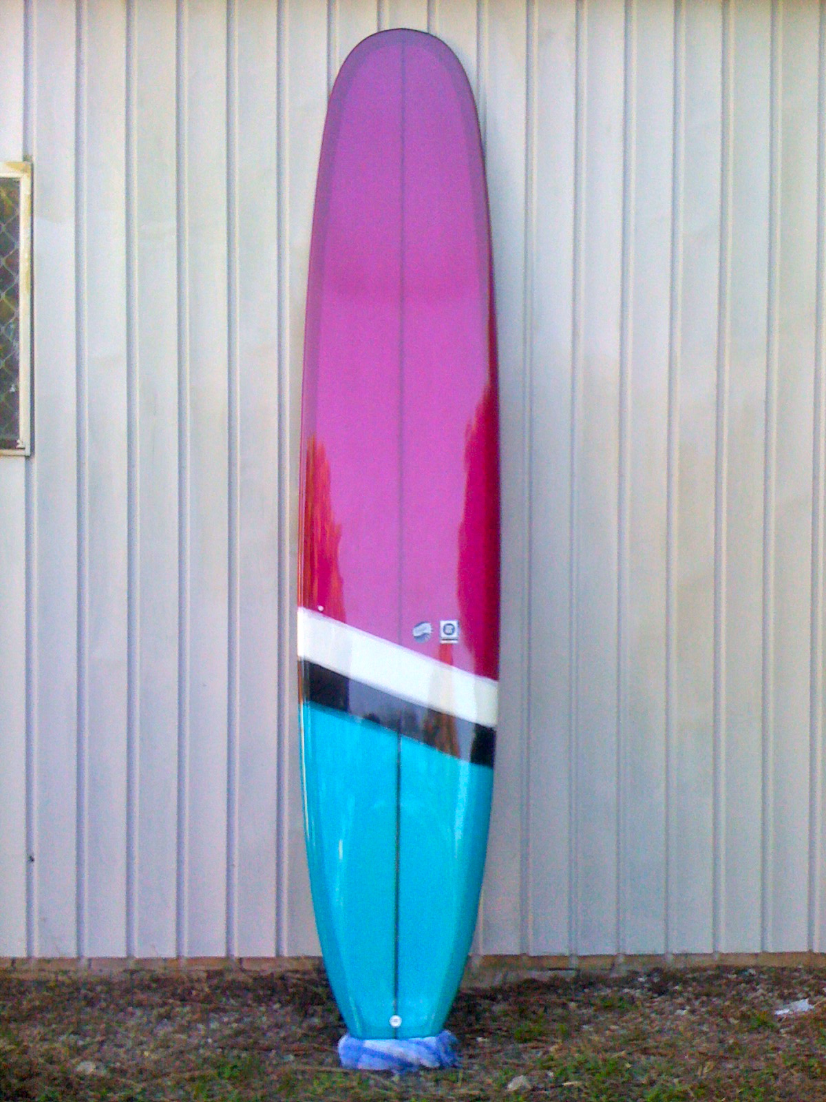 Longboard Retro Days Thomas Surfboards Dan's new stepdeck