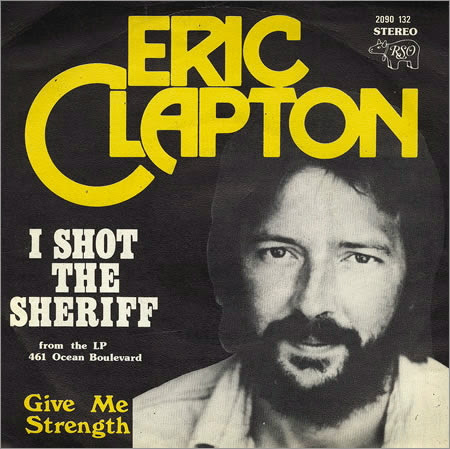 Music Television presents Eric Clapton covering Bob Marley's song I Shot The Sheriff