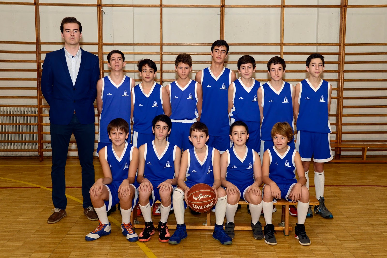 El deporte en el Mater Fotos Oficiales Equipos de Baloncesto 20162017