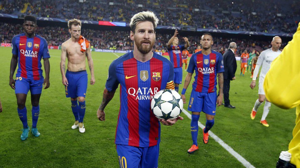 Here Are All 48 Balls Lionel Messi Scored a HatTrick With 20072018 Footy Headlines