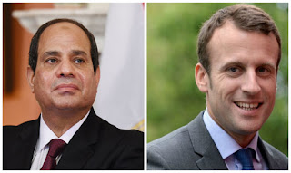 French President Emile MacRon to meet President Sisi on Oct. 24 French President Emile MacRon to meet President Sisi on Oct. 24