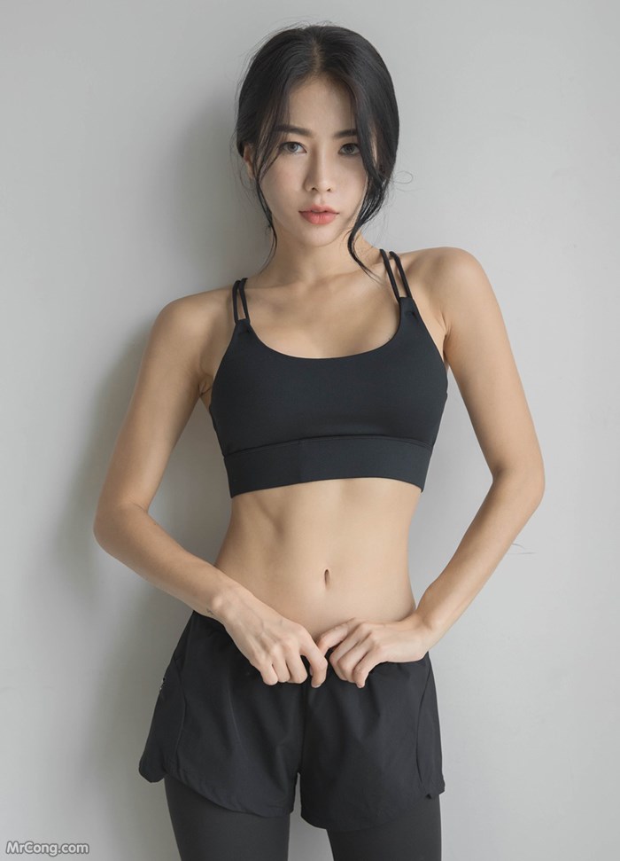 The beautiful An Seo Rin shows off her figure with a tight gym fashion (273 pictures) photo 11-16