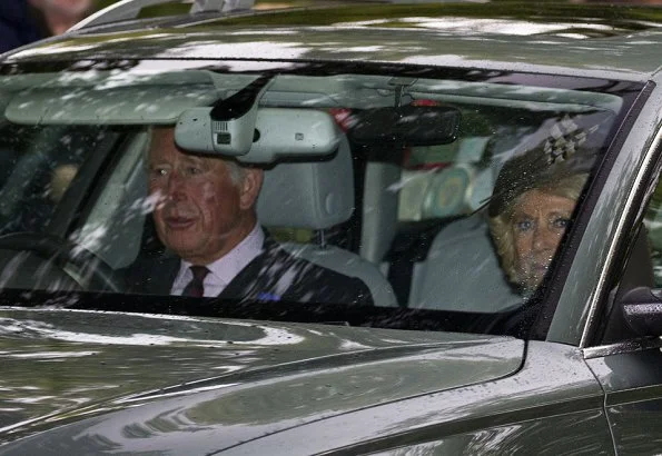 Queen Elizabeth II and Prince Andrew, Princess Beatrice, The Prince of Wales and The Duchess of Cornwall