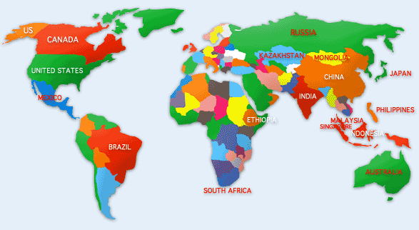 Inilah Jumlah Negara didunia Saat Ini. | Wawasan