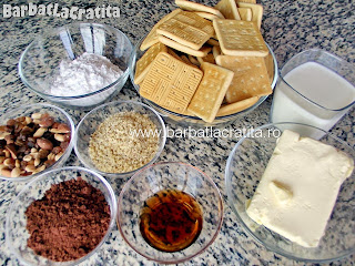 Tort de biscuiti ingrediente reteta