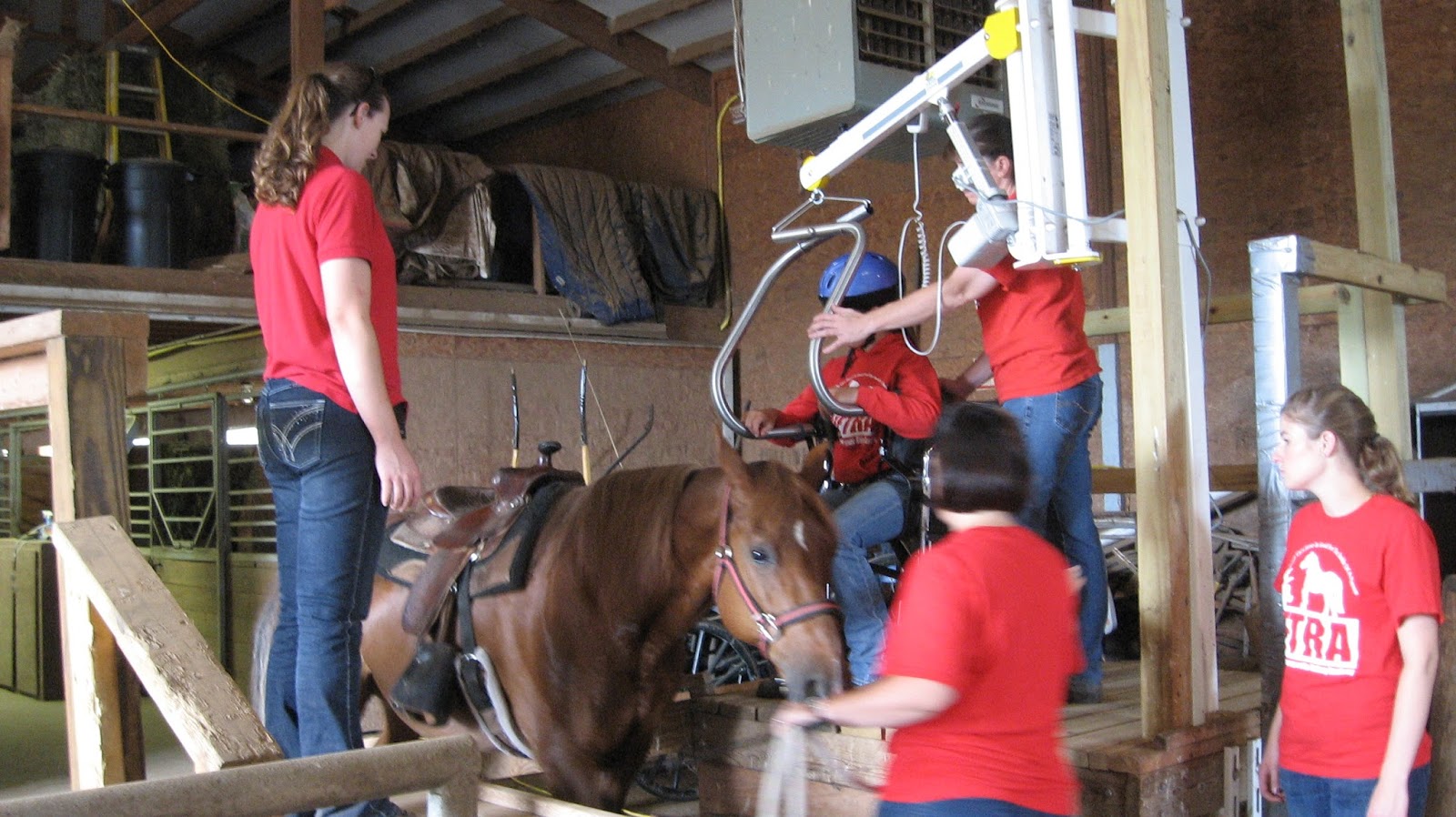 SureHands Lift and Care System and Therapeutic Riding Total Home