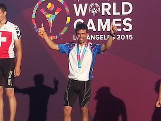 Ο Αθλητής ποδηλασίας Παναγιώτης Γραμματικός κατέκτησε το Χάλκινο Μετάλλιο στους 14ους Παγκόσμιους Αγώνες «Los Angeles 2015»