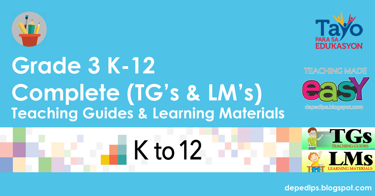Grade 3 Learner S Materials Lm S Deped K 12 File Share Vrogue