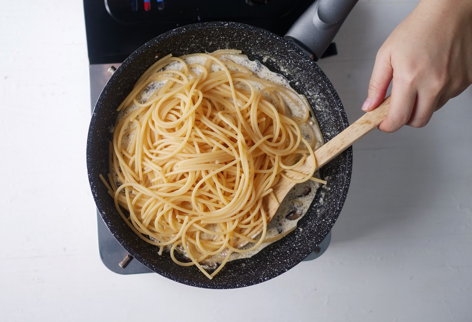 Resep: Creamy Mushroom Pasta | HeyTheresia - Indonesian Food & Travel