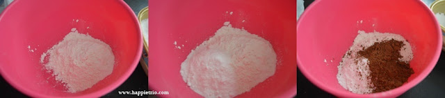 Step 1- Chocolate Cookies Recipe Step 1- Chocolate Cookies Recipe