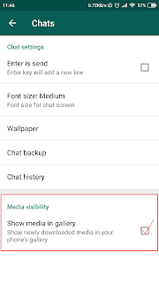 Mencegah Foto Video Whatsapp Tersimpan Ke Galeri penyimpanan