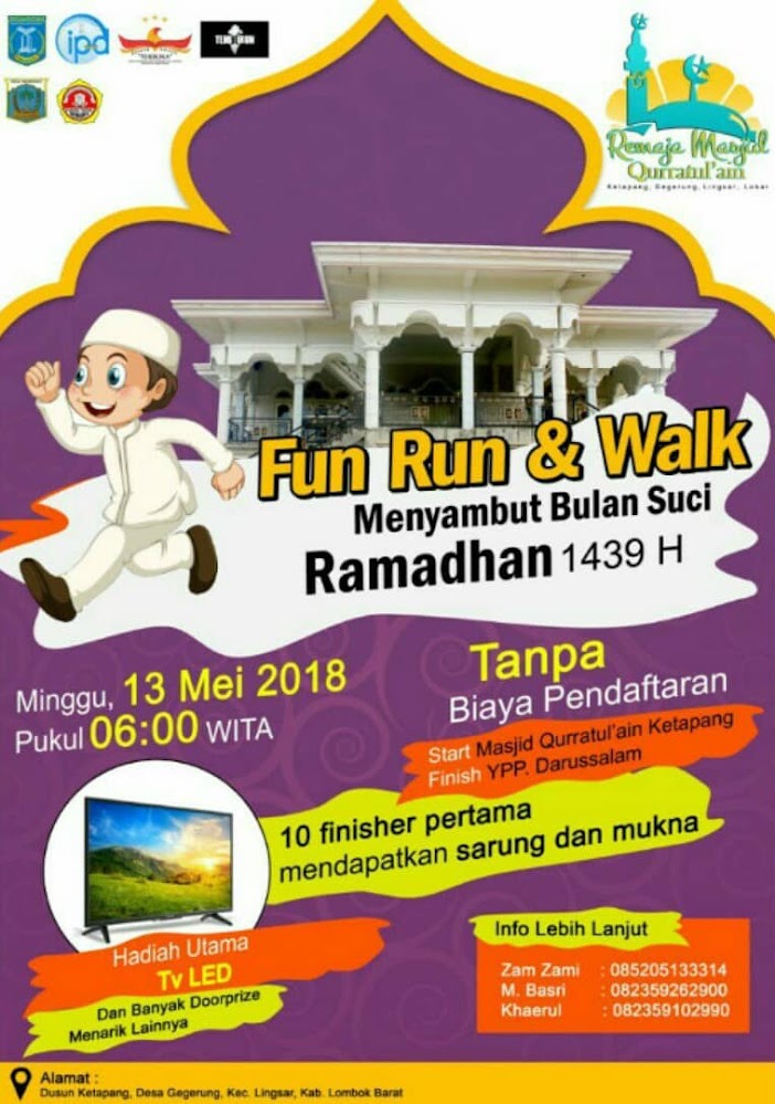 Ramadhan Fun Run & Walk • 2018 Ramadhan Fun Run & Walk • 2018