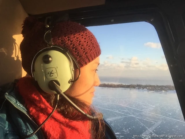 Helicopter ride in Toronto