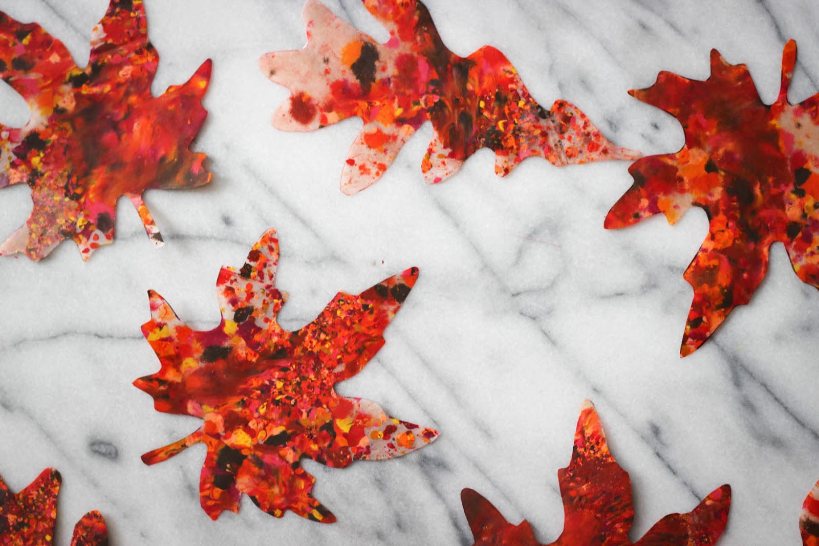 Not-So-SAHM: Fall Leaf Arts and Crafts