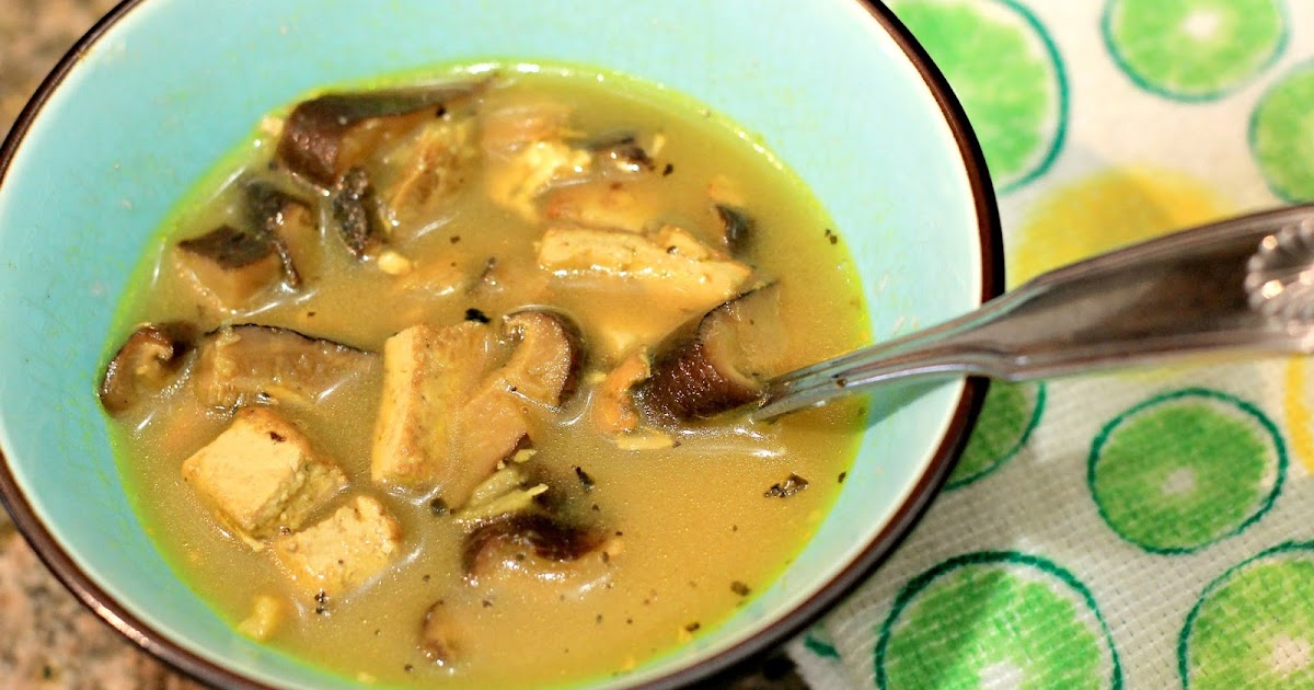Zensible Mama Tofu Mushroom Soup For your Soul
