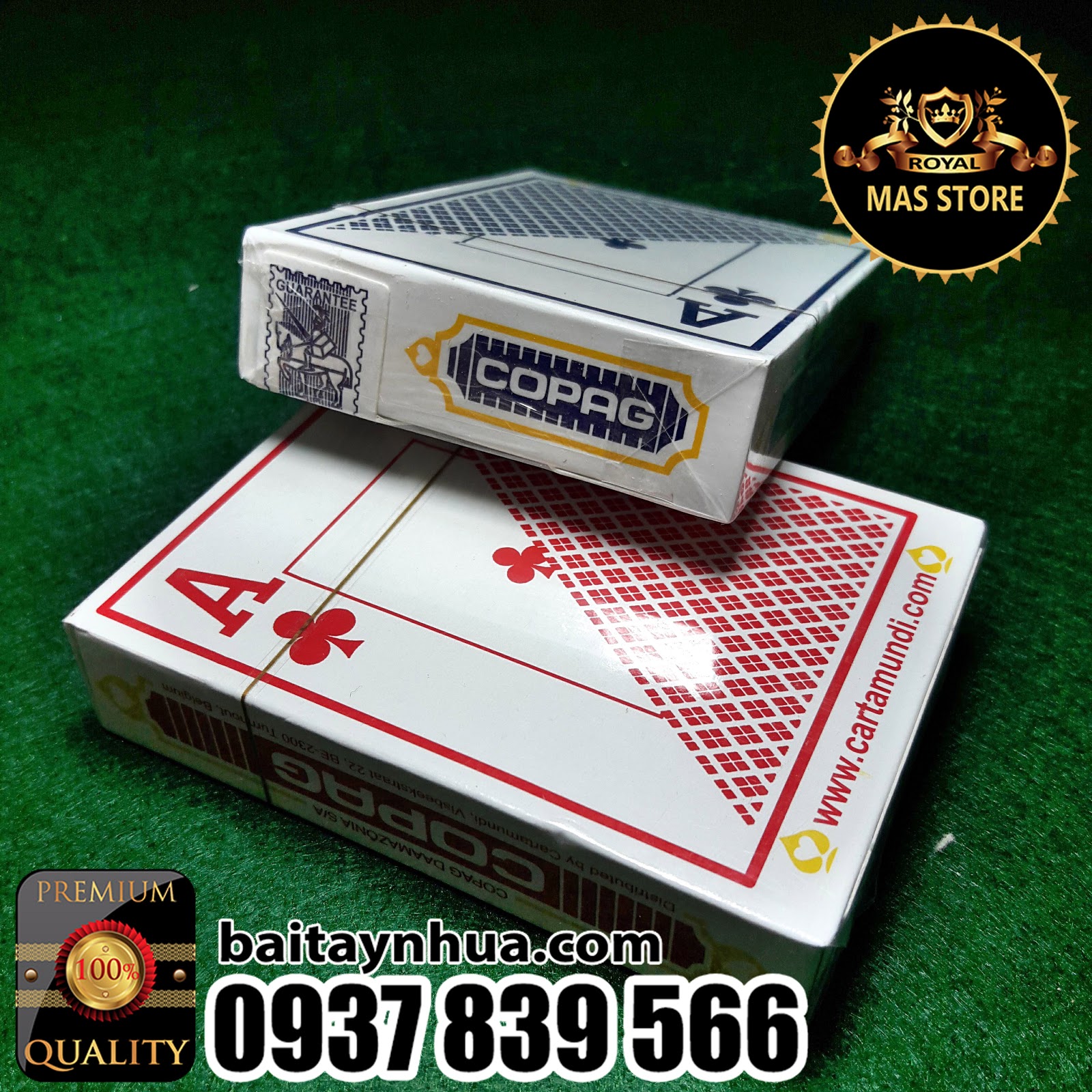 Bài Poker Stars COPAG Nhựa Cao Cấp Cực Tốt - 100% Plastic - Chuẩn casino quốc tế. - 13