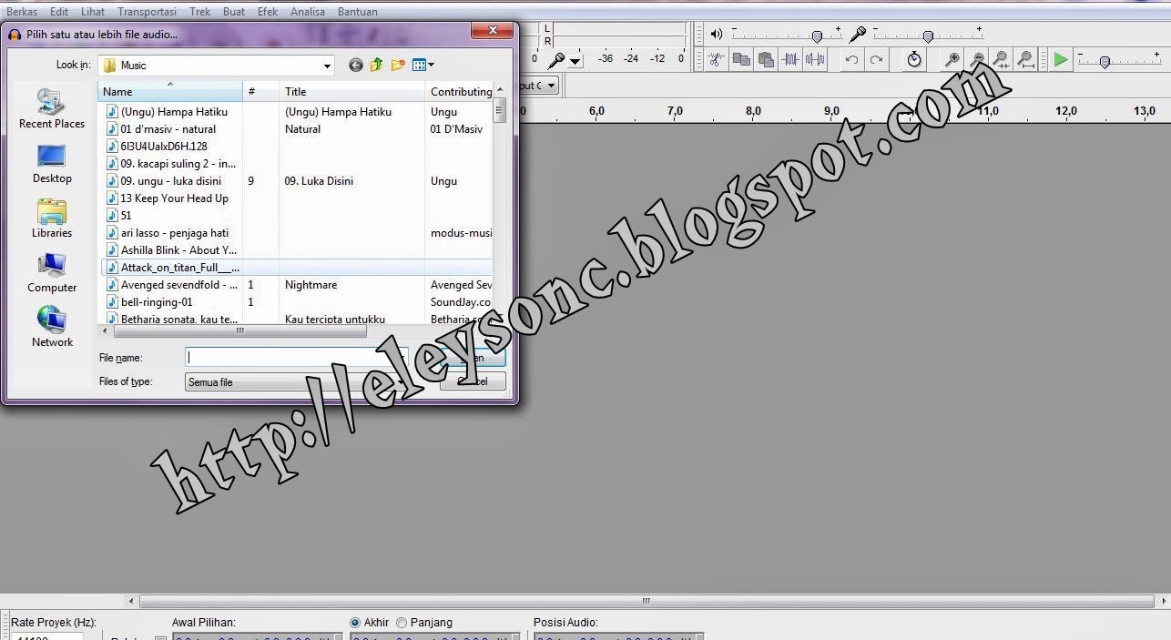 CARA MENGUBAH SUARA LAGU MENJADI SUARA CHIPMUNKS ConneLo ic