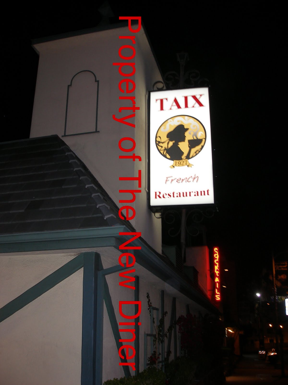 The New Diner: Taix