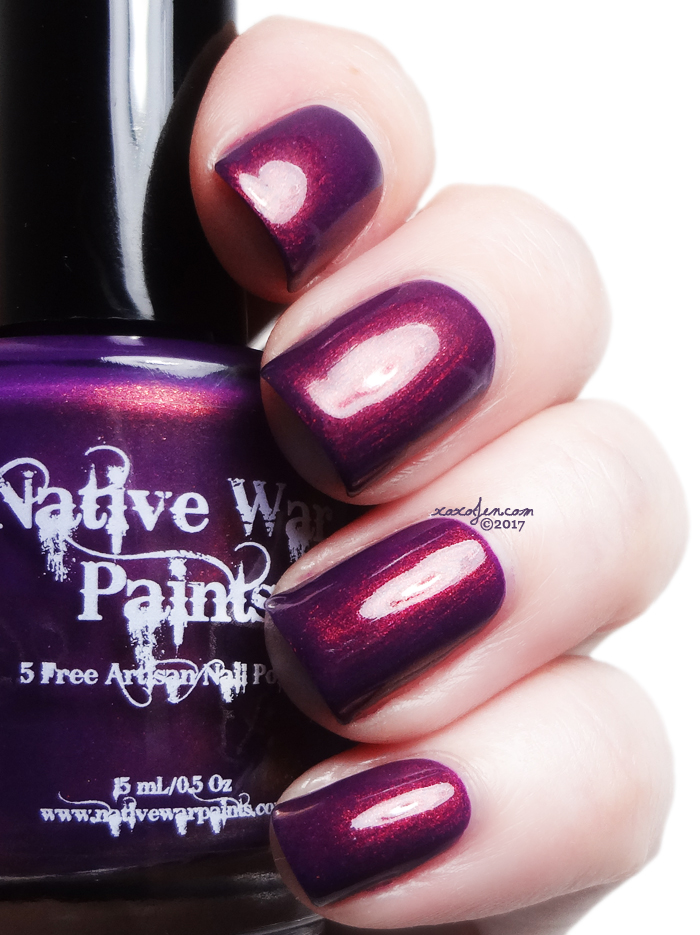 xoxoJen's swatch of Native War Paints Vamping Up