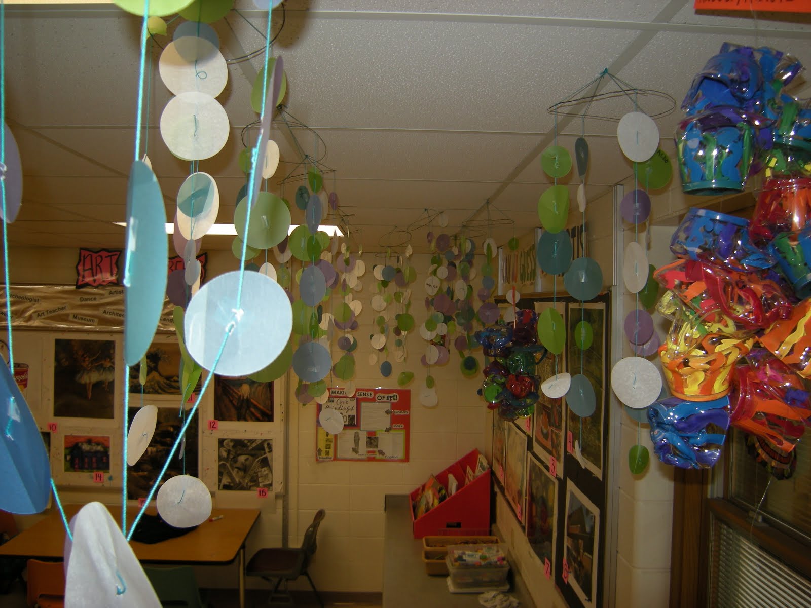 WHAT'S HAPPENING IN THE ART ROOM??: 2nd Grade Mobiles