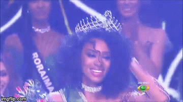 Resultado de imagem para gif de miss brasil