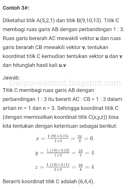 110 Contoh Soal Vektor Matematika Kelas 10 Beserta Jawabannya Lengkap Dikdasmen