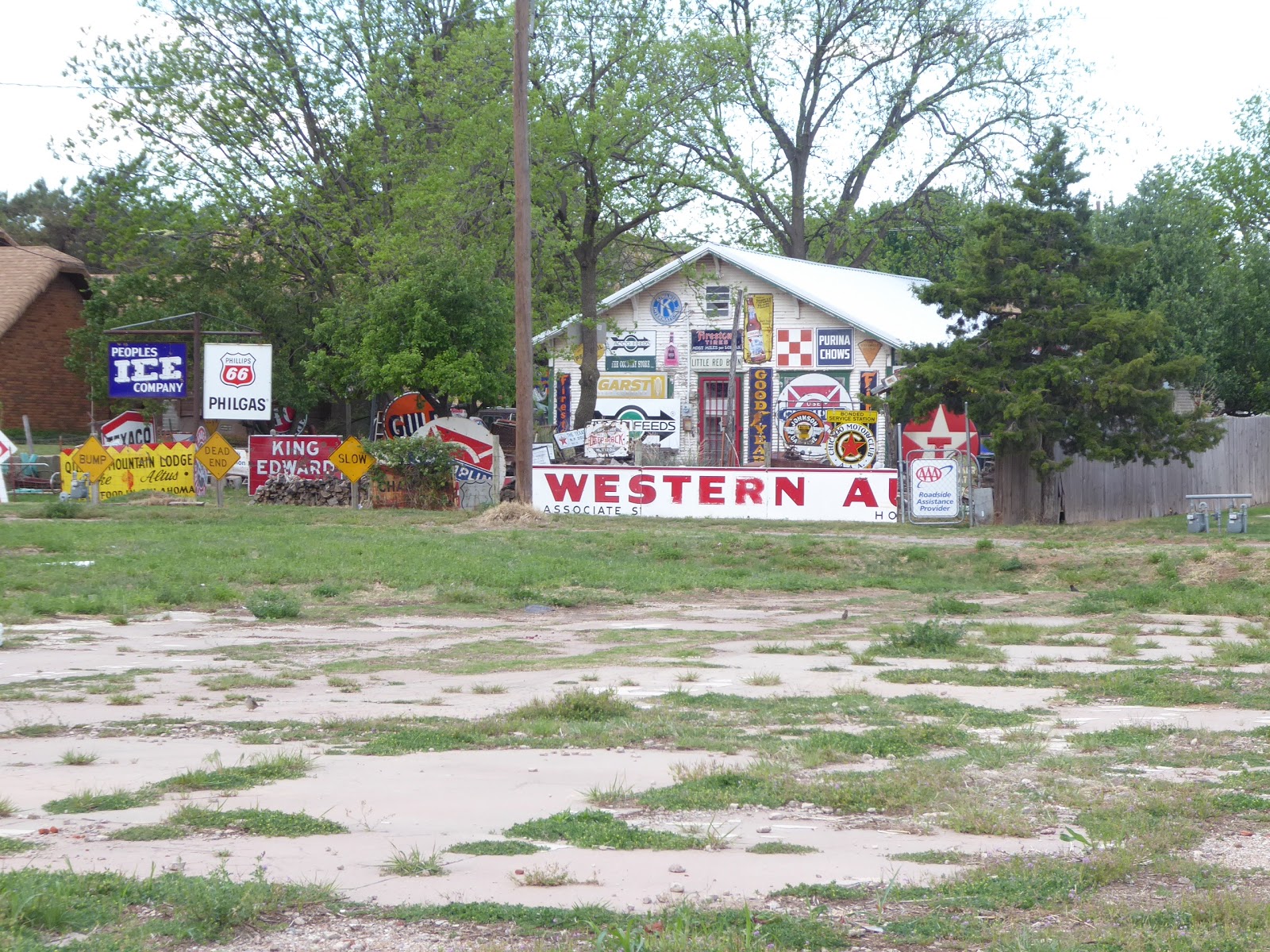 Bob on a Bike Erick, OK to Elk City, OK