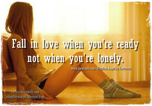 Love When You're Ready, Not When You're Lonely ~ iDream Jewelry's Blog