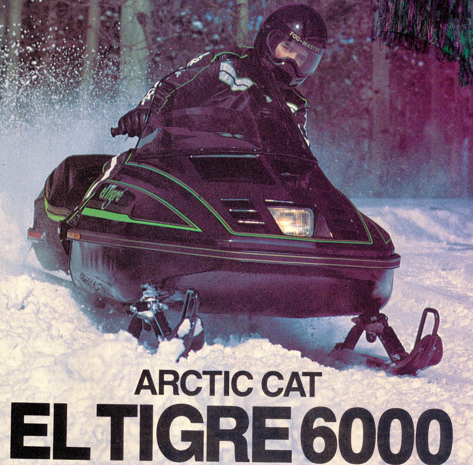 CLASSIC SNOWMOBILES OF THE PAST: ARCTIC CAT'S 1984 EL TIGRE 6000