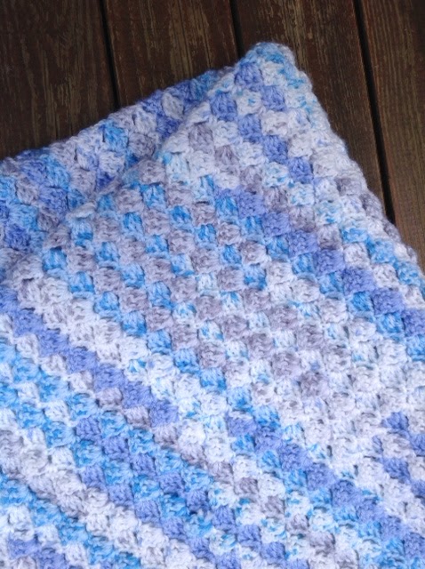 OYA's WORLD- Crochet-Knitting: Crochet: Baby Blanket (Box Stitch)