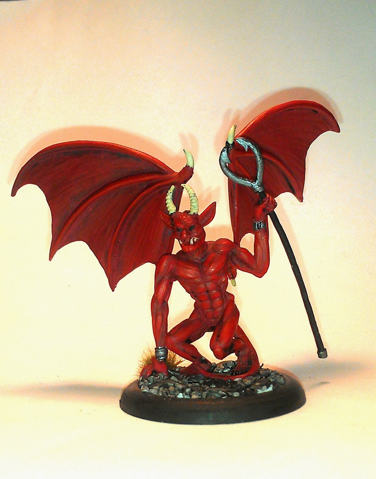 My Miniature Madness Horned Devil One and Horned Devil Two from Center
